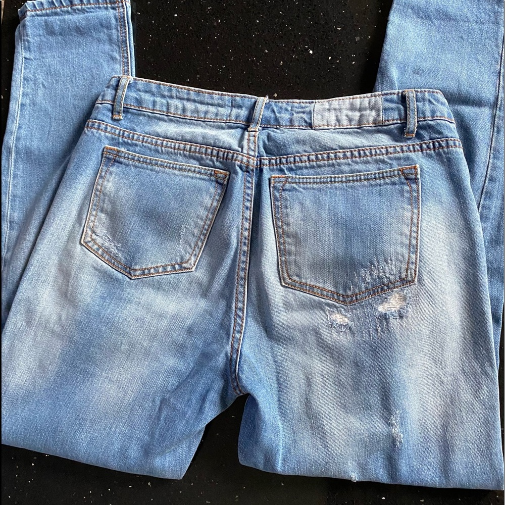 Boyfriend Distressed Pants - Picture 5 of 5